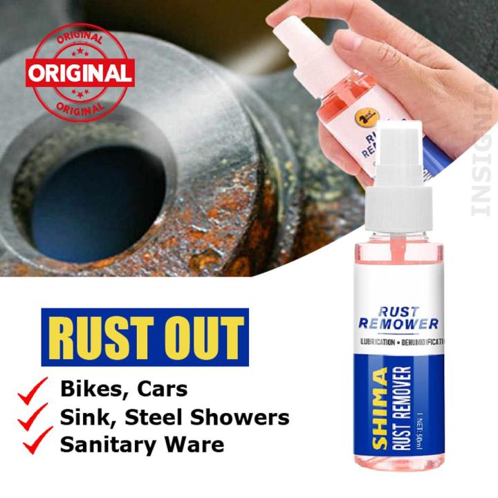 100% Original Zang Remover Spray / Rust Remover / Rust Cleaner For Bike Car Motors Metals & Kitchen / Multipurpose Spray