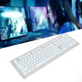 PBT Keycaps, Double Layer Keycaps 2 Color for 104 Key Keyboard. 