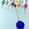 Id Lanyard Retractable Neck Strap Telescopic Badge Reel Clip Business Card Holder Doctor Nurse Anti-Lost Card Holder Keychain. 
