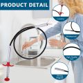 High Quality Drain Cleaner wire Clog Remover Sewer Dredging Device kitchen Sink Grabber Claws Bathroom Drain opener wire drain snake pipe cleaner. 