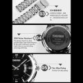 SKMEI Business Fashion Quartz Stainless Steel Waterproof Casual Watches for Men 9069. 