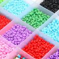 0.5 0.6 4mm Bead Multi Seeds Beads Matt 20grm 16colour  Sewing Jewelry Making DIY Handmade Accessories Craft supplies. 