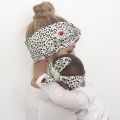 Mommy Baby Headband Set Girl Floral Print Headbands Mother Daughter Head Wrap Family Hair Band Twisted Hair Accessories Bandage. 