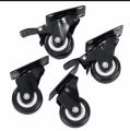 Wheels For Furniture, Soft Rubber Swivel with 360 degree rotation. Caster Wheels. 