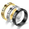 Men Circlet Exquisite Moon Star d Ring Ring. 