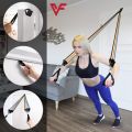 High Quality Portable Resistance Bands With Handles, Resistance Tubes & Workout Bands Exercise Band Elastic Pull Rope Body Fitness Band set Gym Yoga Fitness Elastic Training Bands Pilates Crossfit Fitness Equipment 11 Pcs Set. 