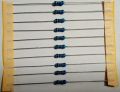 10 Pcs Resistors Super Quality 1/4W Resistance 510 Ω (510 OHM) 1% Metal Film Resistor Color Blue. 