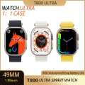 T800 Ultra Smart Watch Series 8 - Bluetooth Call Smartwatch with Heart Rate and Sleep Monitoring. 
