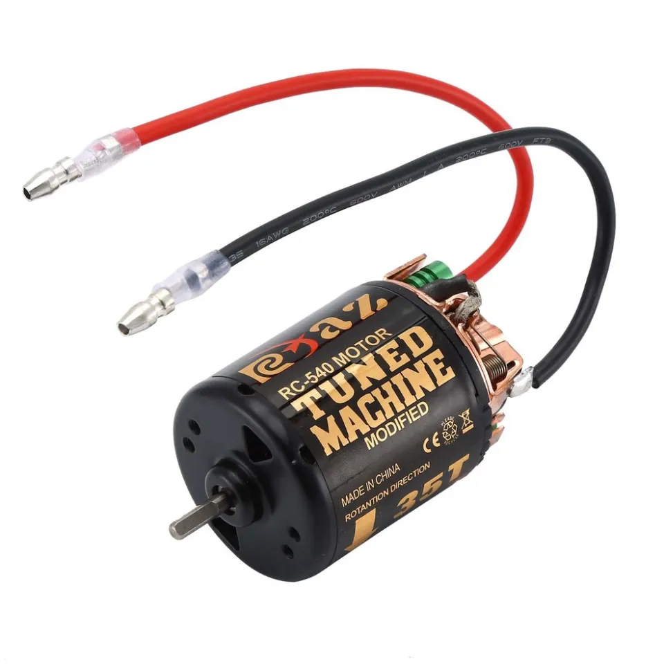 Moteur Brossé AUSTAR 540 55T Avec Réducteur Pour RC Crawler 1/10 Axial SCX10 RC4WD D90