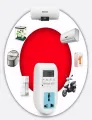 Brand New Original Auto On Off Digital Timer Switch Socket 220 Volts 2300 Watt Box Packed 10 to 12 A Maximum Special for sign boards boring motors fridge water cooler water pump Digital Programmable mechanical timer switch socket automatic on off switch. 