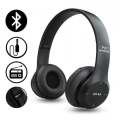 P47 Foldable Bluetooth Wireless Headphones with Built-in Microphone, FM Radio, TF Card Support, for PC, TV, Smartphones, Tablets - New. 