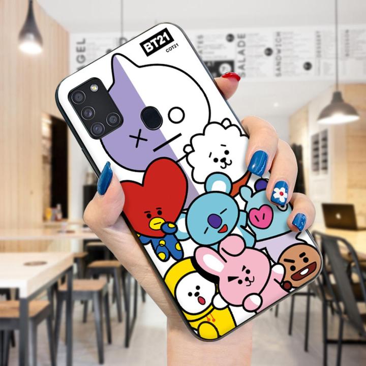 UCUC for Samsung A21s Case Korean Group BTS Cover