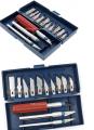 13 pcs Pen Cutter Precision Knives x-acto knife Exacto Style Hobby Pen Knife For Crafts Art Cutting Tool Pen Knife Set of 13 Pen Cutter Precision Knives Extractor Style Hobby For Crafts Art Cutting Chisel Tool Sculptor Paper Carving Polymer Clay. 