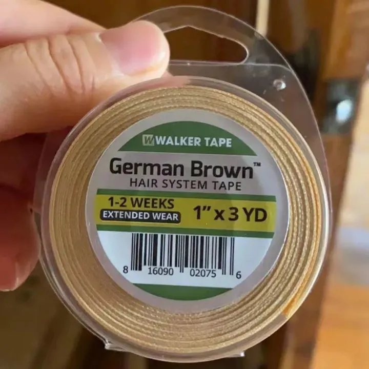 Walker%20Tape%20Ultra%20Hold%20German%20Brown%20Cotton%20Hair%20Patch%20Tape%203%20Yards%20%7C%20Maximum%20Hold%202+%20Weeks%20(30+%20Days%20with%20Glue),%20Water%20&%20Sweat%20Resistant,%20Skin%20Safe,%20Easy%20To%20Apply%20&%20Remove%20-%20Image%205