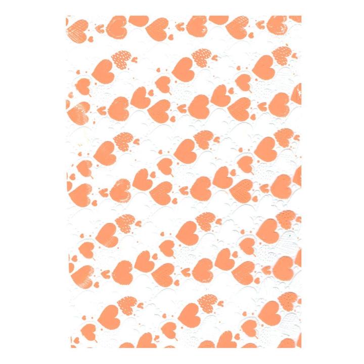 Chocolate Transfer Sheet (Love Hearts) – Edible A4 Size, Sweet Tops, UK Made