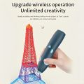 Creative 3D Printing, Drawing Pen, USB 3D pen plus with safe filament, Creative Learning for Children Kids as Toys, DIY Arts & Crafts Boy Girls. 