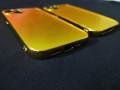 iPhone 13 Golden Back Cover Acrylic Sheet Shining Gold Back Cover with camera protection Phone Case. 