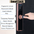 fingerprint handle lock Security system security handle lock Smart Door Lock, Electronic Fingerprint Digital Lock For Home Office Department. 