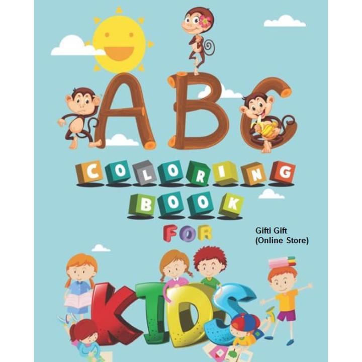 ABC Coloring Book English Alphabets Color & painting activity for kids