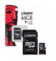 Kingston 64 GB - Memory Card - 1 year Brand Warranty. 