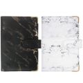 ZOROOM Budget Binder, 2 Pcs Marble A6 Binder Notebook Binder 6 Ring Personal Budget Binder for Money Envelope A6 Filler Paper. 