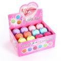 Pack of 2 Fruit Flavor Moisturizing Lip Balm Pure Natural Cute Round Ball Lips Nourishing Repair. 
