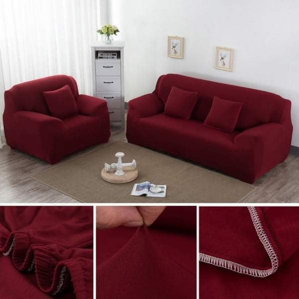 Fitted sofa covers stretchable for 1 seater 2 seater 3seater 5 seater 6 seater 7 seater sofa (jumbo size)
