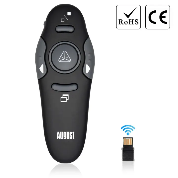 August%20LP205R%20Wireless%20Presenter%20with%20Red%20Laser%20Pointer%20-%20Cordless%20Powerpoint%20Slide%20Changer%20with%20Shortcut%20Keys%20-%20Remote%20Control%20Clicker%20Range:%2015m%20-%20Battery%20Powered%20(1xAAA%20Inc.)%20-%20Image%203