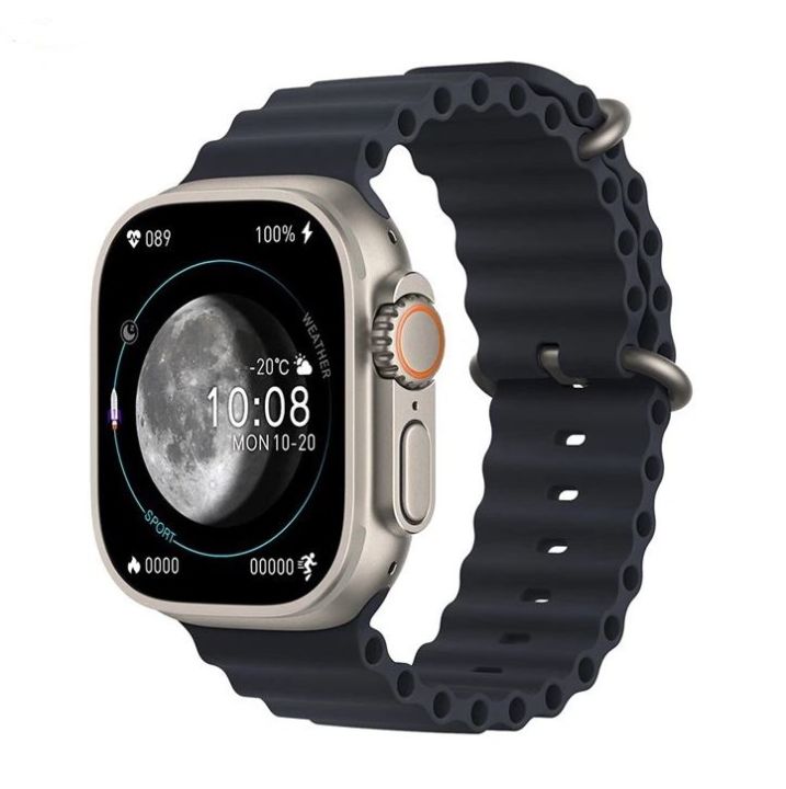 Crown 22 ultra Smart Watch For Men & Women - 49mm Display - Wireless  Charging