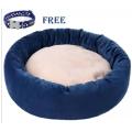 Cat & Puppy Bed With Gift Size =S, M, L. 