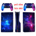 PS5 slim optical drive version pain machine sticker PS5 slim digital version pain sticker starry sky camouflage graffiti wood grain non-infringement. 