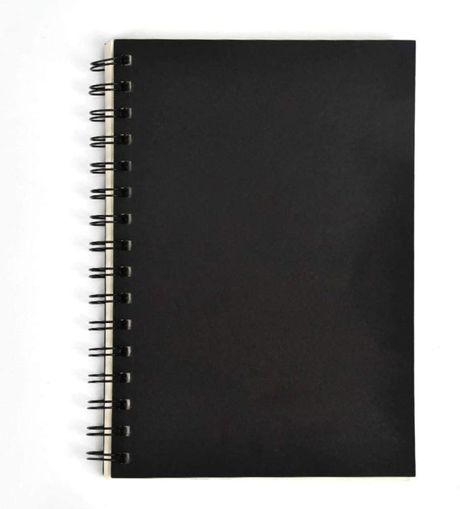 Premium Edition Double Wiro A5 Sketchbook 100 Pages Spiral Cover Blank ...