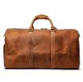 Crazy Horse Leather Duffel Bags For Travel And Everyday For Men. 