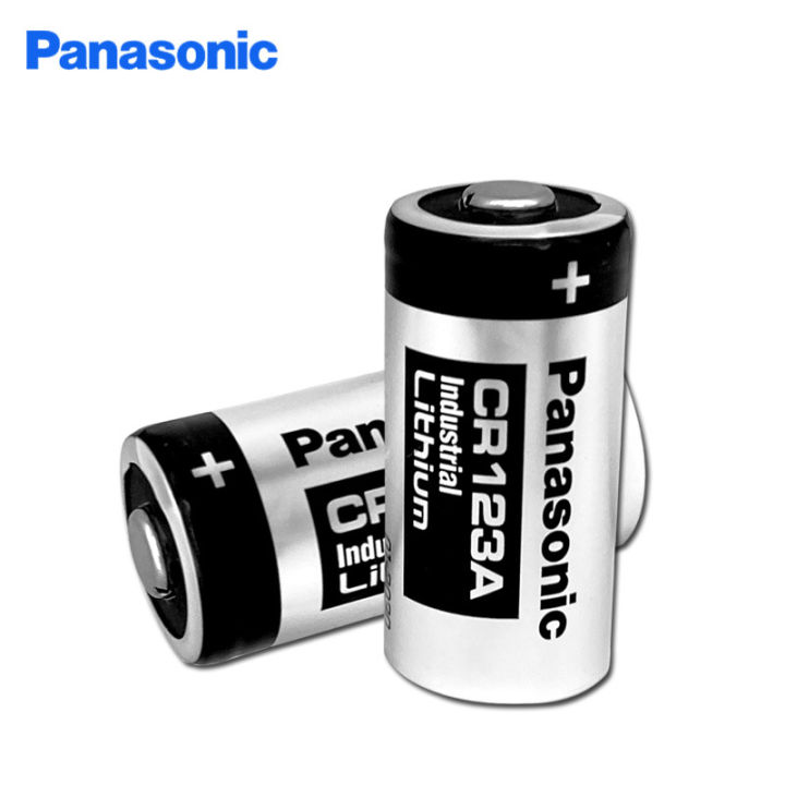 Panasonic Panasonic Column Battery CR123A 3V Candy-Packed Battery CR17345 Camera Instrument