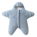 Starfish Baby Sleeping Bag Starfish Onesie Starfish Swaddle Sack for Newborn Infant Plush Swaddle Blanket Stroller,C. 