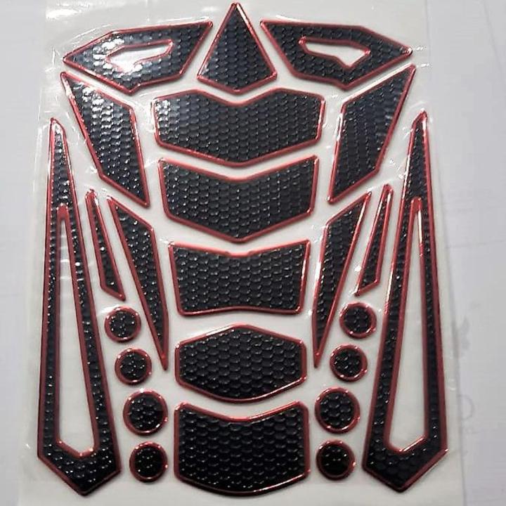 YAMAHA YBR tank pad rubber material for bikes.