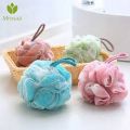 1 Pcs Home Bathroom Bath Sponge Mesh Exfoliating Shower Pouf Adult Bathing Towels Bath Ball Body Cleaner Shower Sponge. 