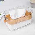 Tissue Box Cover Holder Simple Decor Multifunctional Facial Tissue Holder for Livingroom Restaurant. 