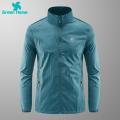 Green Home Summer Sports Jacket Zipper Pockets Travel Summer Sports Jacket. 
