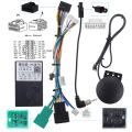 FLYEER 16Pin Car Audio Wiring Harness Audio Cord with Canbus Box for Chevrolet CAVALIER Spark Onix 2018-2020. 