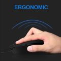 HP M10 Wired Mouse, Basic, Ergonomic, Minimalist and Affordable, Wired Mouse Comfortable, Ergo Track, USB Wired Optical Mouse for PC, Laptop, Minecraft, Mobile Pubg, Free Fire | High Quality. 