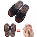 New Proffessional Massage Slippers - Reflexology Acupressure Foot Massage Slipper - Black color. 