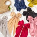 Silk Big Bow Korean Hairclip, High-Quality Hair Accessories for Girls and Women, 2024 New Style. 