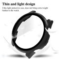 Screen Protector case for haylou solar plus RT3 LS16 full coverage bumper protection tempered glass case cover accessories. 