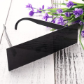 Covered Lenses Square Sunglasses Protective Fancy Black Censorship Glasses Unisex Prop Eyewear for Christmas Party Costume Accessory Festival Outfit Photo Shoots Themed Events. 