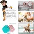 Dog Bath Brush Massage Shampoo Silicone Body Scrubber Bath Body Liquide Brush. 
