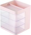 Drawer Desk Organiser , Dream Organiser Box for Cosmetics, Stationery, Perfect for Home, Office or Dorm Decor Multicolour Transparent Three. 