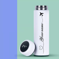 Customized Temperature Water Bottle   - Stainless Steel LED Temperature Display Vacuum Insulated Coffee Thermos   - Customized Name / Logo Thermal Flask For Hot & Cold Drink   - Travel Bottle - Coffee Mug - Water Bottle - Temperature Water Bottle For Outg. 