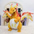 CGGJNUOH 16 Styles Pokemon Mega Charizard X Y Soft Plush Toys Cute Anime Figure Shiny Gigantamax Rayquaza Charizard Stuffed Peluche Dolls. 