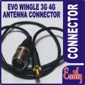 Antenna Connector For EVO Wingle Charji Internet Devices. 